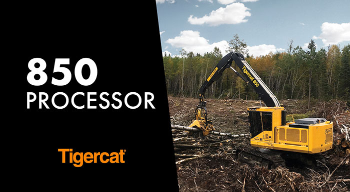 Processor New Releases Roadside Processing Tigercat