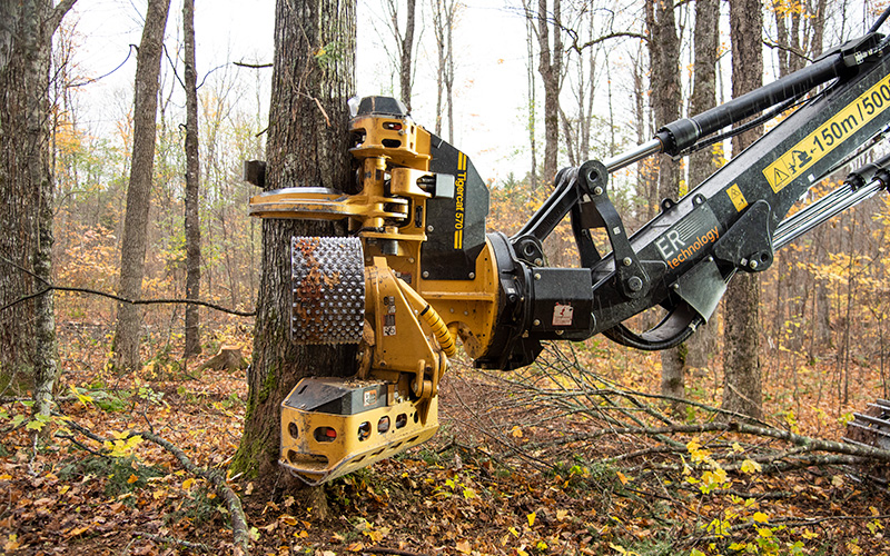 Logging Material Processing Off Road Industrial Tigercat